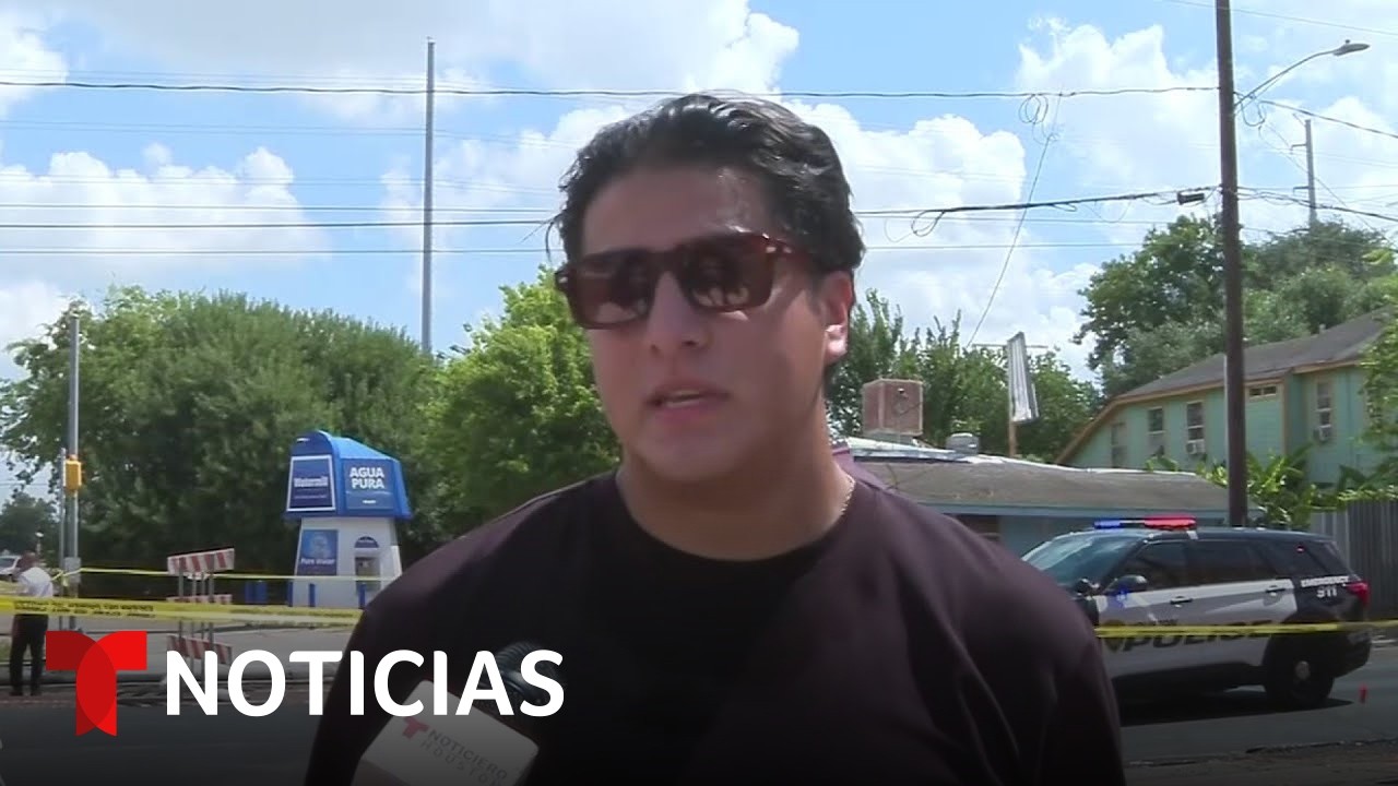 Habla el hijo del inmigrante baleado por un agente de ICE en Houston | Noticias Telemundo 