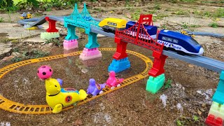 Finding and Assembling Thomas and Friends Train Toys Sea Lion Train Cartoon Train