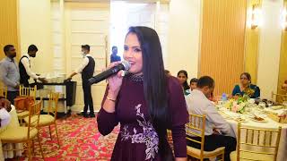 Shashika Nisansala Wedding Surprise Song Oba Ma Hamu Una Damanoj & Koshila Wedding Day
