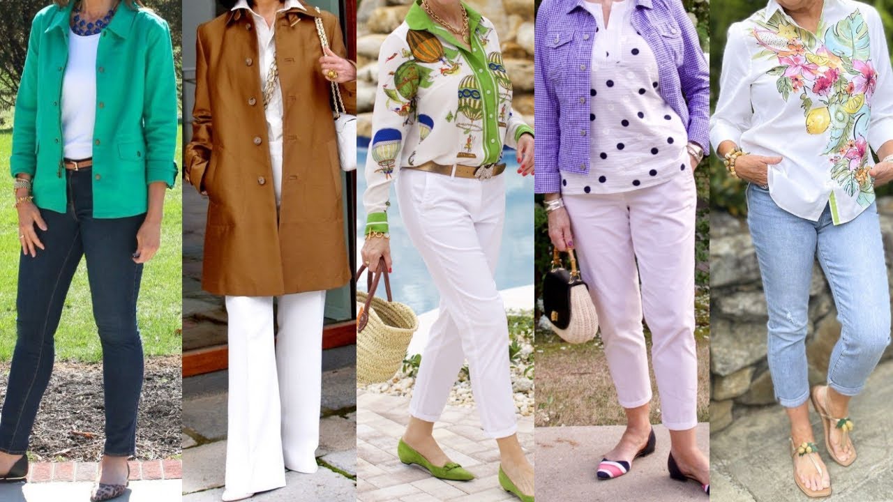 COMO VESTIR con UN ESTILO MODERNO A LOS 50 60 70 80 AÑOS  con ELEGANCIA y DISCRECION MODA señoras