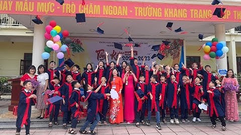 Lễ Tốt Nghiệp Tiểu Học - Lớp 5a1 Trường TH Trần Quốc Toản 29/05/2023