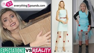 Trying £5 Clothing I Bought From Everything5pounds.com! *SHOCKING*