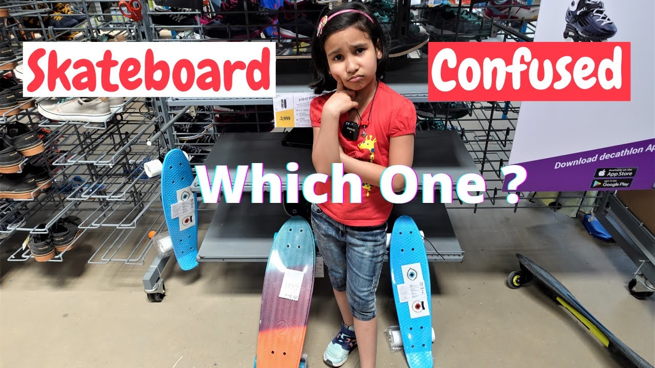 Skate board purchase Vlog in Hindi Oxelo Kids Mini Plastic Skateboard