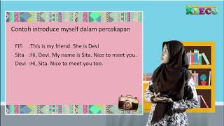Kelas 5 dan 6 || Bahasa Inggris || Introduce my self
