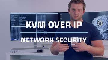 Security in KVM-over-IP network environments
