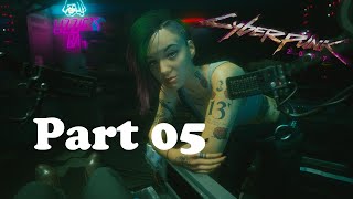 Cyberpunk 2077 gameplay on the highest difficulty Part 05 A sweet chat with Meredith