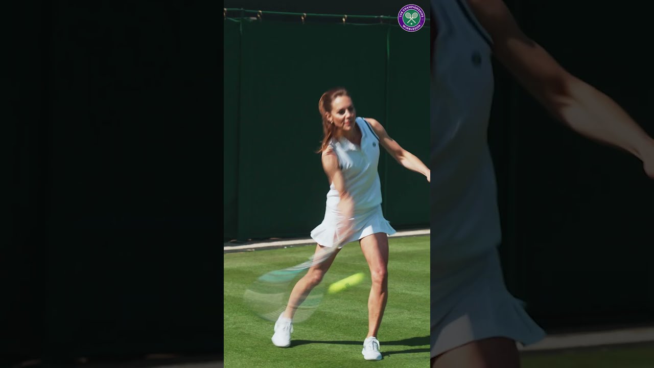 The Princess Of Wales Hits A Winner Against Roger Federer Shorts