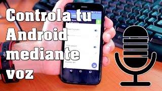 Controla tu Android mediante voz con Commandr screenshot 1
