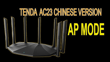 Tenda AC23 AP MODE CHINESE VERSION