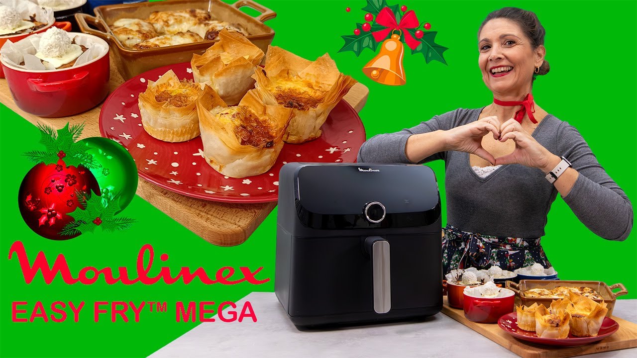 ¡Descubre el MEJOR Menú de Nochebuena con Moulinex Easy Mega Fry!