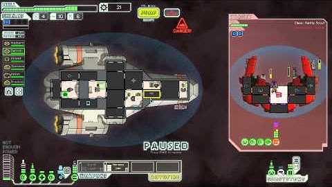 Lets Play FTL Part 3 (Near Death, and Stress)