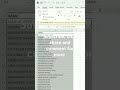 Using Custom Lists in Excel
