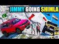 Gta 5  jimmy and michael going to shimla trip in scorpio n and mahindra thar 4x4 gone wrong 2024