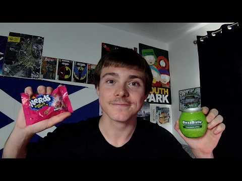 ASMR - Trying a Forbidden Apple Buzzball (soft-spoken)