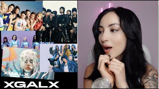 Reacción a XG (SHOOTING STAR, LEFT RIGHT, GRL GVNG, TGIF, NEW DANCE) | reaction