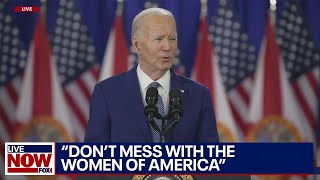 President Biden speech on abortion, Roe and Trump | LiveNOW from FOX