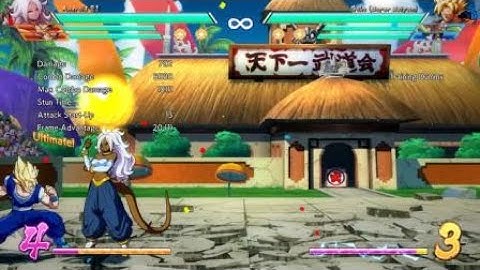 DBFZ | Re jump into Side Switch (Android 21)