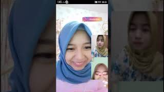 live cewek BO hijab rikadanboo