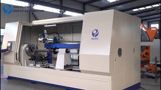 Haoyu automatic welding machine for hydraulic cylinder/tank welding