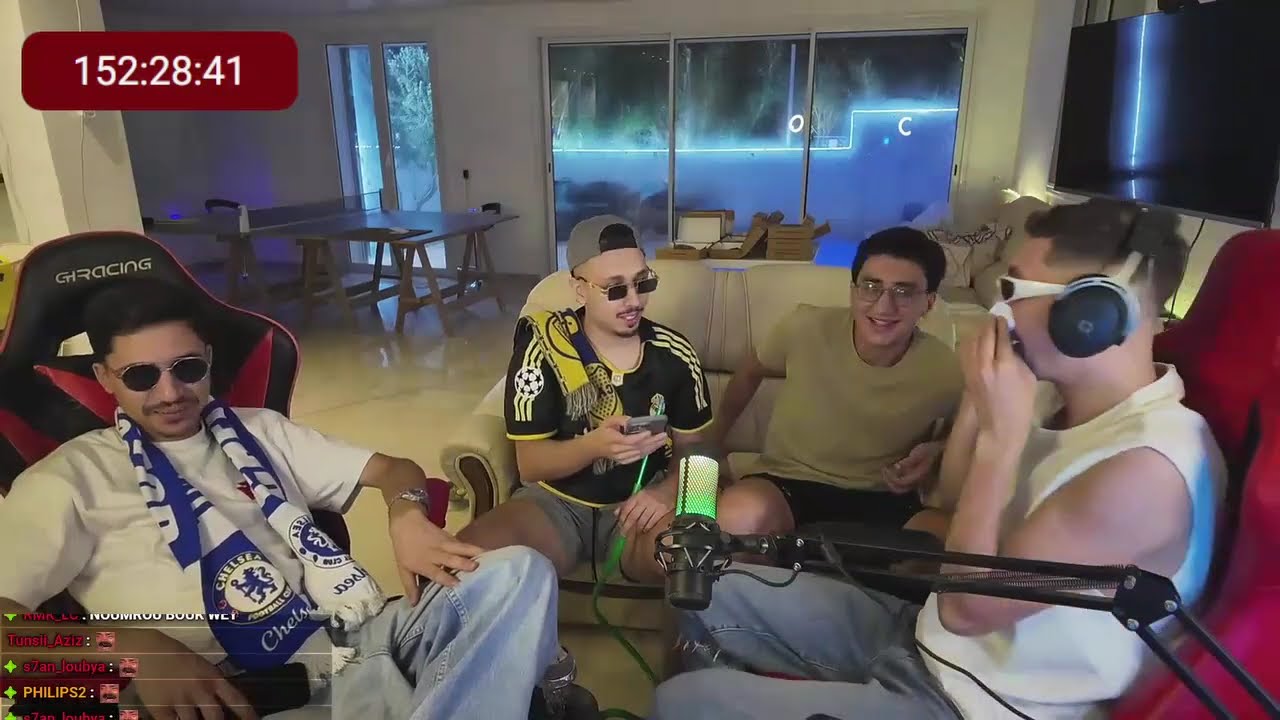 [GOOBA SUBATHON] Rakcha m3a Azizos w Rafik Aouay (PART 4) 😂😂😂