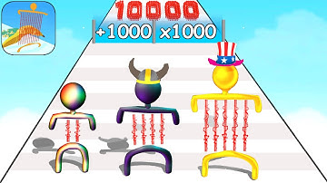 Top Satisfying Mobile Game Laser Man Run New Gameplay Walkthrough Android,iOS Big Update All Levels