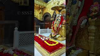 Shirdi Sai Baba Darshan 28 Oct 2023️️Om Sai Ram️ #shortsyoutube #shorts #omsairam#saibaba