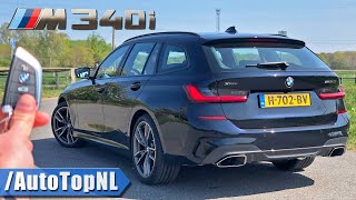 BMW M340i Touring REVIEW on AUTOBAHN [NO SPEED LIMIT] by AutoTopNL