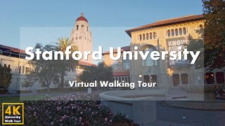 Stanford University [Часть 2] - Виртуальная пешеходная экскурсия [4k 60fps]