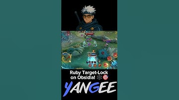 Ruby Target-Lock on Obsidia! 🕸️🎯#MLBB #Yangee #MLBBRuby