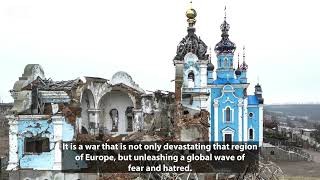Pope marks 2nd anniversary of war in Ukraine