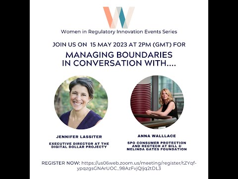 Managing Boundaries with Jennifer Lassiter and Anna Wallace