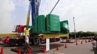 LIEBHERR LTM11200NX ALL TERRAIN CRANE Mic Part2 - YouTube