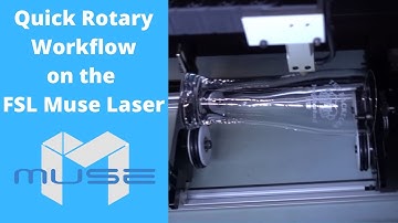 FSL Muse Hobby Laser -Rotary Workflow