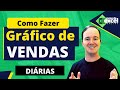 Como Fazer GRÁFICO de VENDAS DIÁRIAS no EXCEL