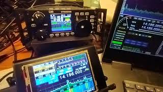 Integrated testing of Spectrum DSP M2 with CAT, USB, RS232 and HDSDR
