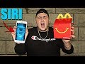 I ORDERED A SIRI HAPPY MEAL FROM MY IPHONE | DO NOT ORDER A SIRI HAPPY MEAL FROM YOUR IPHONE!!