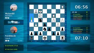 Chess Game Ysis Wulan88 - Ferdibicik 0-1 By Chessfriends