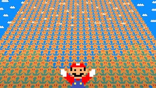 Super Mario Bros. but Mario have 1.000.000 Super Star!