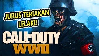 ZOMBIENYA GEDE CUY, GOKS! - Call Of Duty World War 2 Zombie ft. Pokopow & Hans