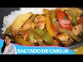 🇵🇪 SALTADO DE CAIGUA CON POLLO | RECETA FACIL Y DELICIOSA