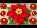 Flores de crochê - como fazer flores de crochê passo a passo