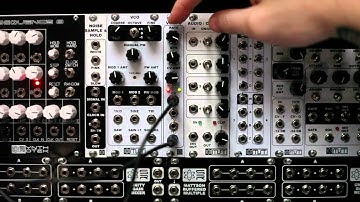 MST Voltage Controlled Low Frequency Oscillator (LFO) Synthrotek Demo Video