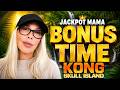 💰🦍 JACKPOT MAMA TAKES ON KONG SKULL ISLAND! BONUS TIME! 🎰