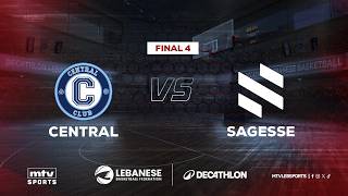 Decathlon Lebanese Basketball Championship 2025-2026 | Final 4 - Game 4 - Central vs Sagesse