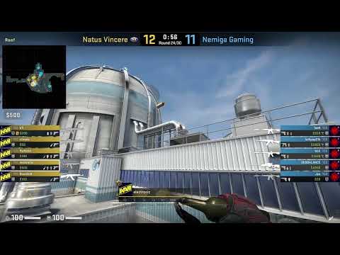 electronic Nuke Heaven Smoke u0026 Top Hut Molotov From Silo (CS:GO Tricks)