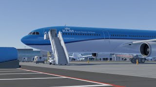 Single Engine Cinematic Approach At Amsterdam  Infinite Flight Beta Update 261