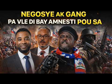 Gang Ap Kale Tankou Foumi Nan Peyi Dayiti Chomaj Ensekirite Jenès Lage Nan Aza / MARCUS