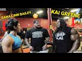 INSANE SHOULDER WORKOUT WITH "KAI GREENE and DANA LINN BAILEY" THE 2 BEST BODYBUILDERS IN THE WORLD!