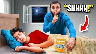 Big Brother STOLE Little Brothers V-BUCKS While He Was ASLEEP..
