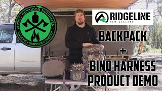 Ridgeline Day Hunter Performance Backpacks and Kahu Bino Harness